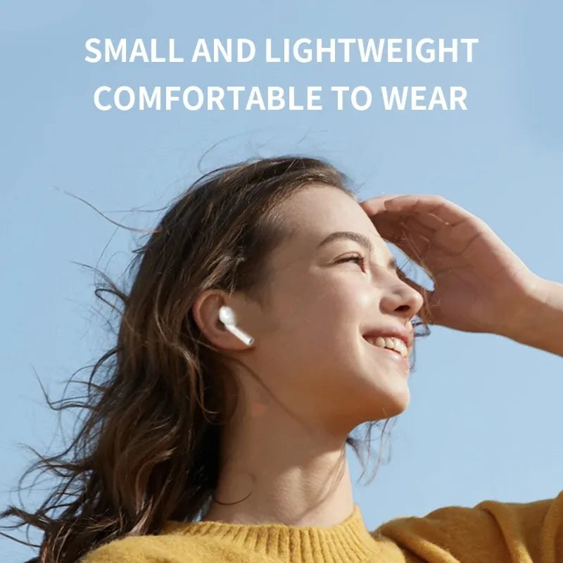 TWS BT 5 2 ENC Air Handsfree Pods True Wireless Earbuds Stereo Mini Headphones Long Battery Life